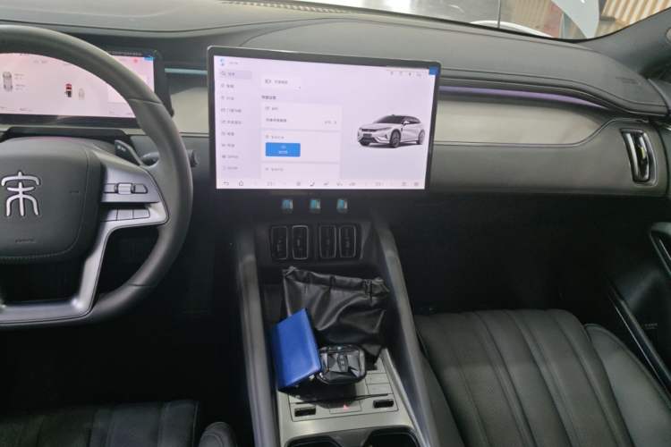 Used BYD Song L EV 2025 Intelligent Driving Version 662 km LiDAR Excellence Edition Audio And AC Panel