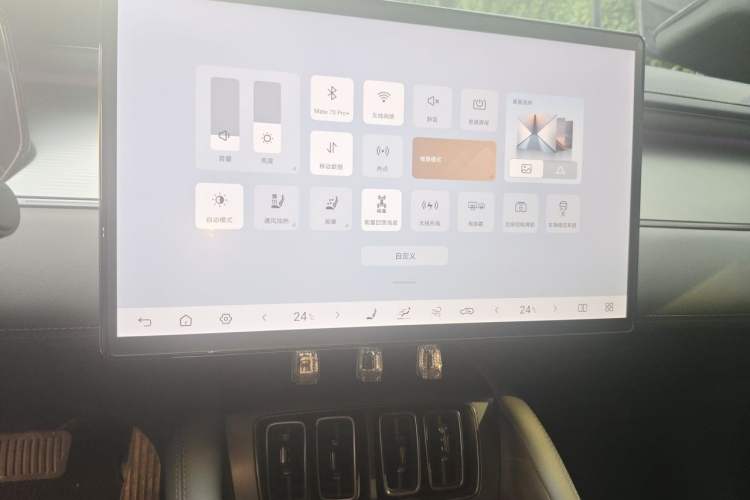 Used BYD Song L EV 2025 Intelligent Driving Version 662 km LiDAR Excellence Edition Audio And AC Panel
