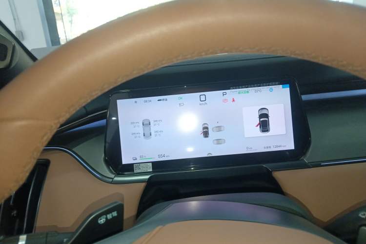 Used BYD Song L EV 2025 Intelligent Driving Version 662 km LiDAR Excellence Edition Instrument Cluster