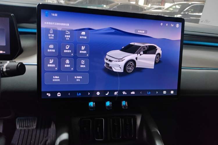 Used BYD Song L EV 2025 Intelligent Driving Version 662 km LiDAR Excellence Edition Audio And AC Panel