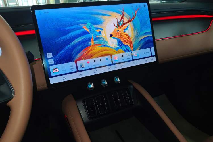 Used BYD Song L EV 2025 Intelligent Driving Version 662 km LiDAR Excellence Edition Audio And AC Panel