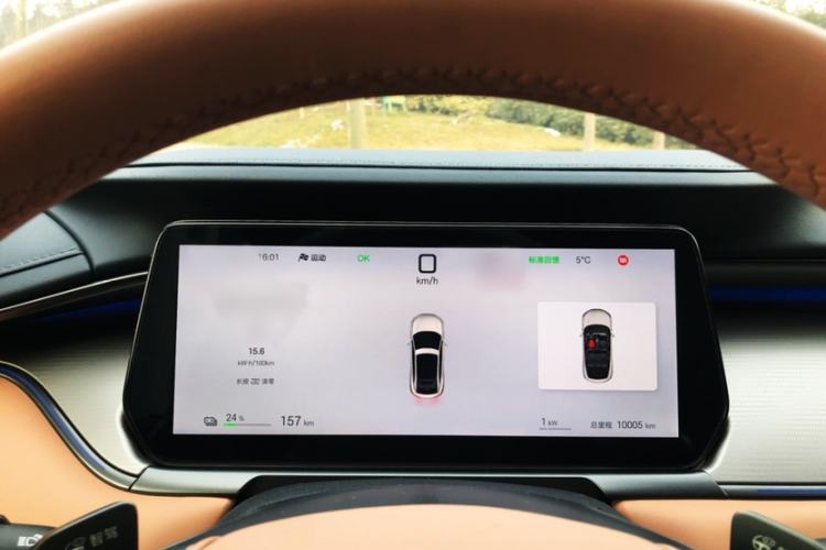 Used BYD Song L EV 2025 Intelligent Driving Version 662 km LiDAR Excellence Edition Instrument Cluster