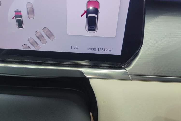 Used BYD Song L EV 2025 662 km Advanced Intelligent Driving Version Odometer Close Up