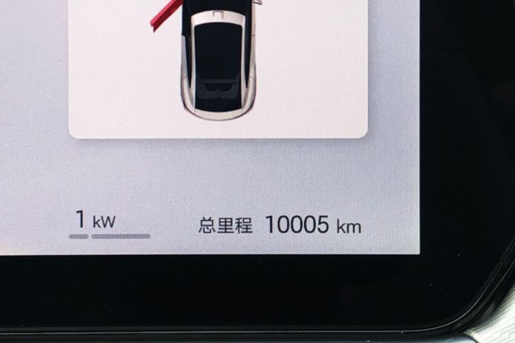 Used BYD Song L EV 2025 Intelligent Driving Version 662 km LiDAR Excellence Edition Odometer Close Up