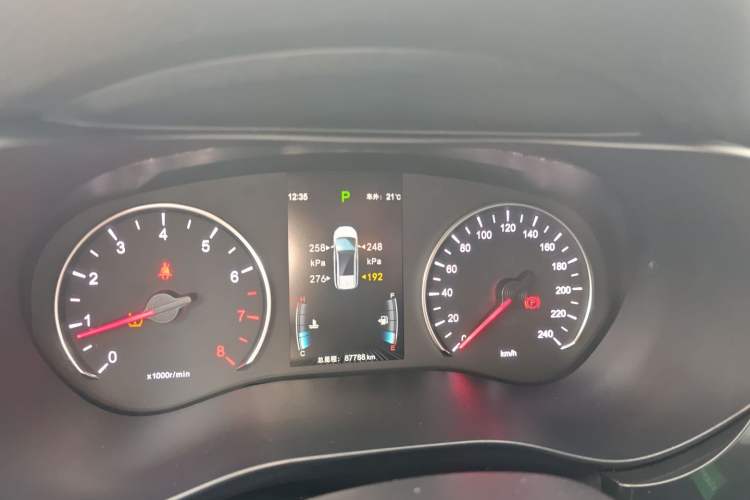 Used BYD Song MAX 2017 1.5T Automatic Smart Connect Prestige 7-Seater Instrument Cluster