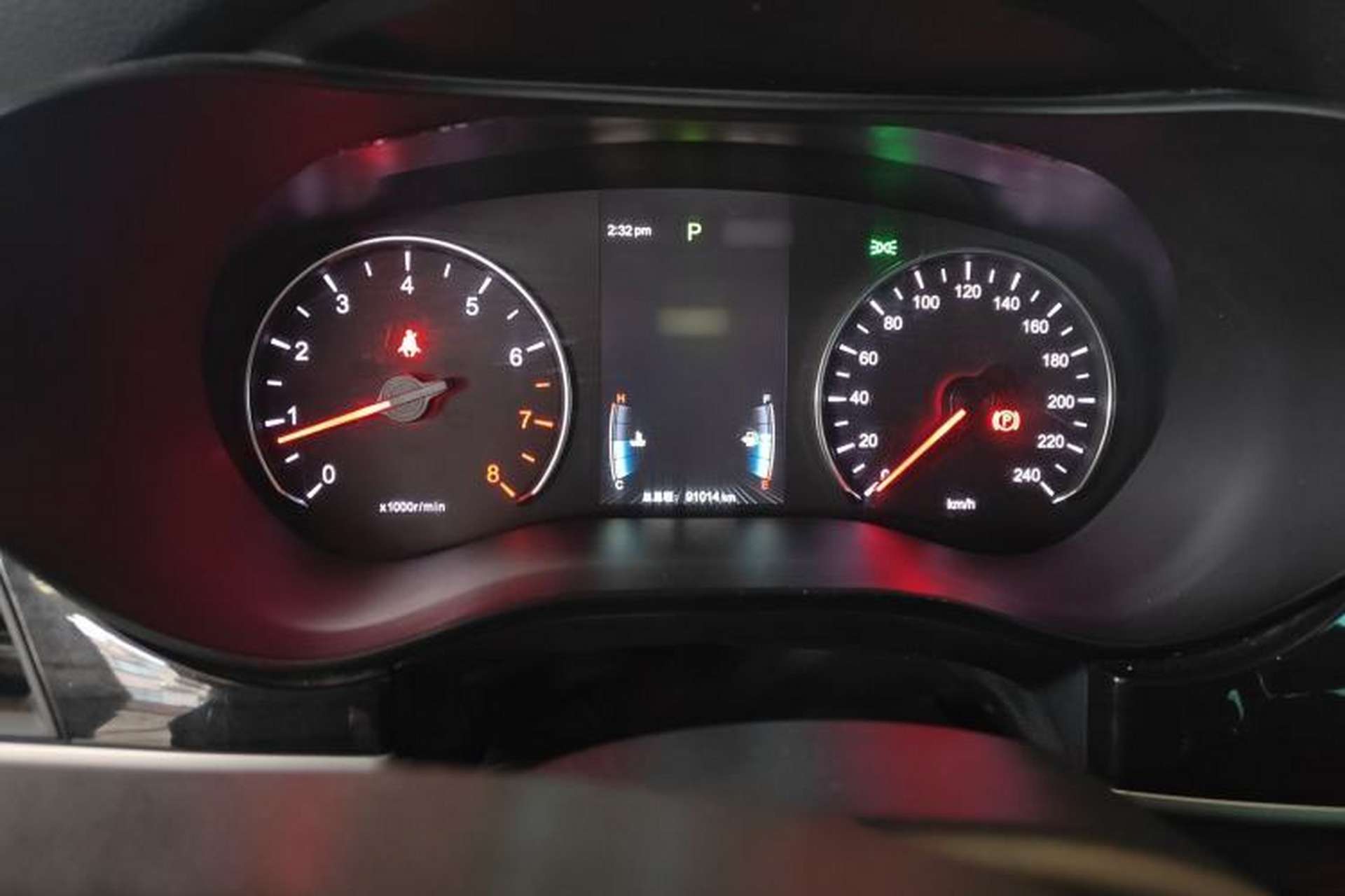Used BYD Song MAX 2017 1.5T Automatic Smart Connect Luxury 7-Seater Instrument Cluster