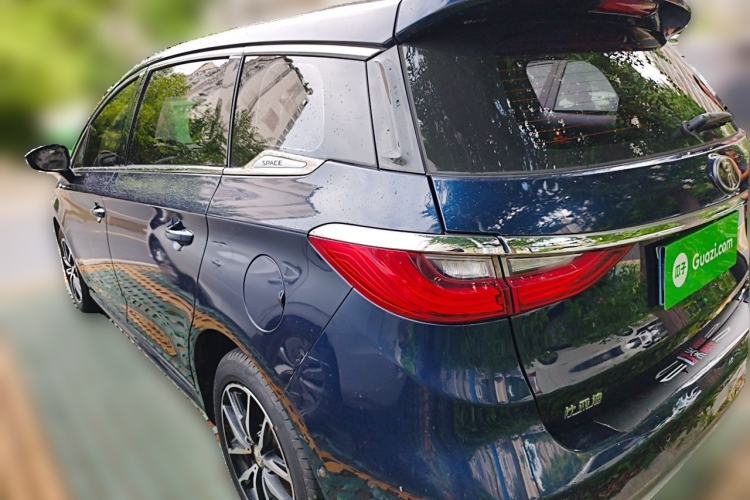 Used BYD Song MAX 2017 1.5T Automatic Smart Connect Luxury 7-Seater Rear Left 45 Deg