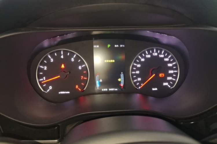 Used BYD Song MAX 2017 1.5T Automatic Smart Connect Prestige 7-Seater Instrument Cluster