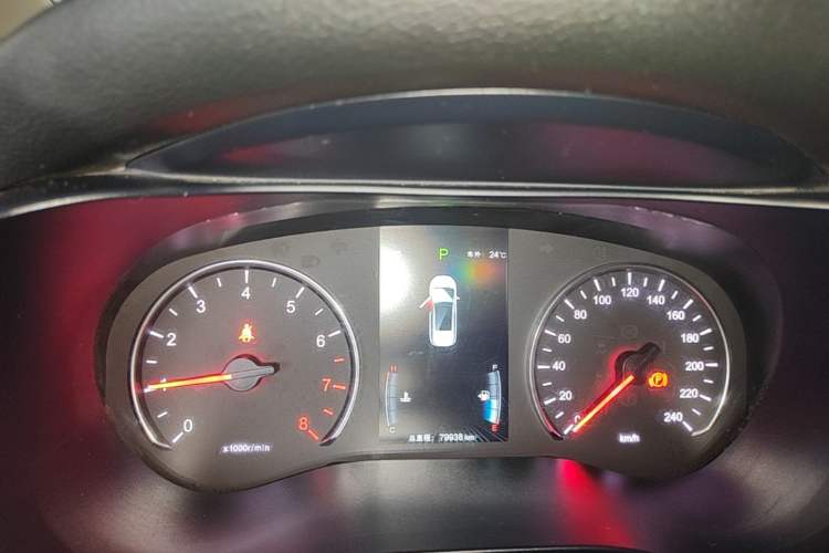 Used BYD Song MAX 2017 1.5T Automatic Smart Connect Elite 7-Seater Instrument Cluster