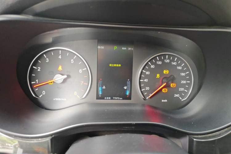 Used BYD Song MAX 2017 1.5T Automatic Smart Connect Prestige 7-Seater Instrument Cluster