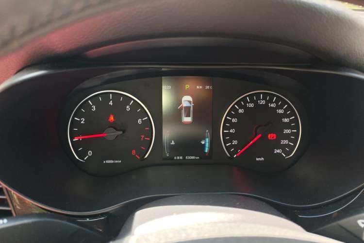 Used BYD Song MAX 2017 1.5T Automatic Smart Connect Elite 7-Seater Instrument Cluster
