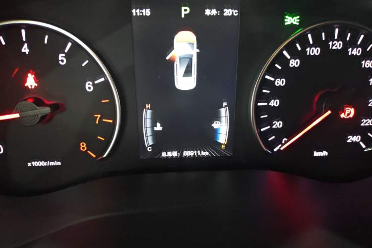 Used BYD Song MAX 2017 1.5T Automatic Smart Connect Elite 7-Seater Instrument Cluster