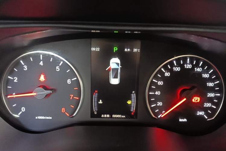 Used BYD Song MAX 2017 1.5T Automatic Smart Connect Prestige 7-Seater Instrument Cluster