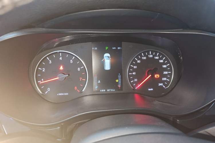 Used BYD Song MAX 2017 1.5T Automatic Smart Connect Elite 7-Seater Instrument Cluster