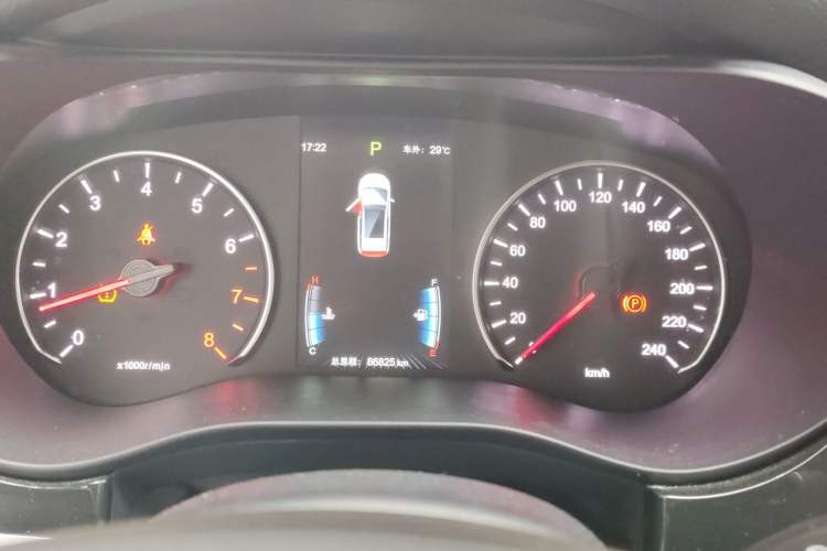 Used BYD Song MAX 2017 1.5T Automatic Smart Connect Prestige 7-Seater Instrument Cluster