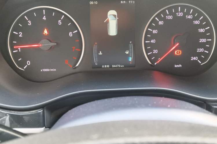 Used BYD Song MAX 2017 1.5T Manual Comfort 7-Seater Odometer Close Up