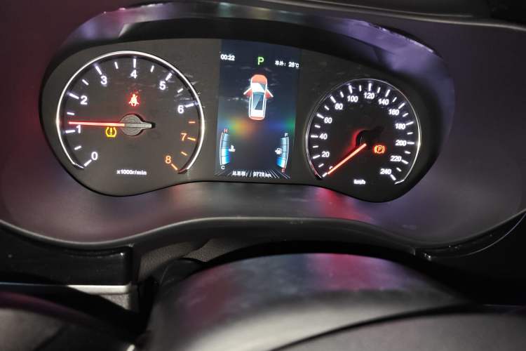 Used BYD Song MAX 2017 1.5T Automatic Smart Connect Elite 7-Seater Odometer Close Up