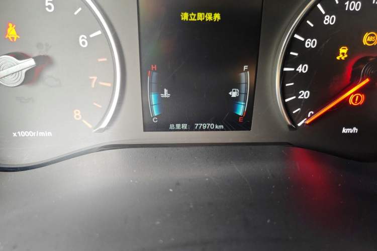 Used BYD Song MAX 2017 1.5T Automatic Smart Connect Prestige 7-Seater Odometer Close Up