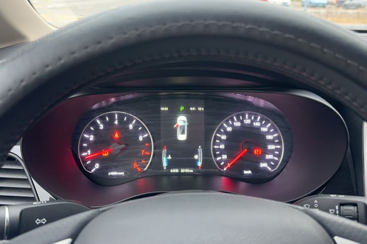 Used BYD Song MAX 2018 1.5T Automatic Smart Connect Elite Model with 6 Seats Instrument Cluster