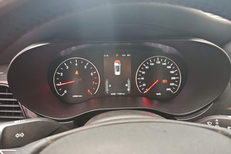 Used BYD Song MAX 2018 1.5T Automatic Smart Connect Luxury 7-Seater Instrument Cluster
