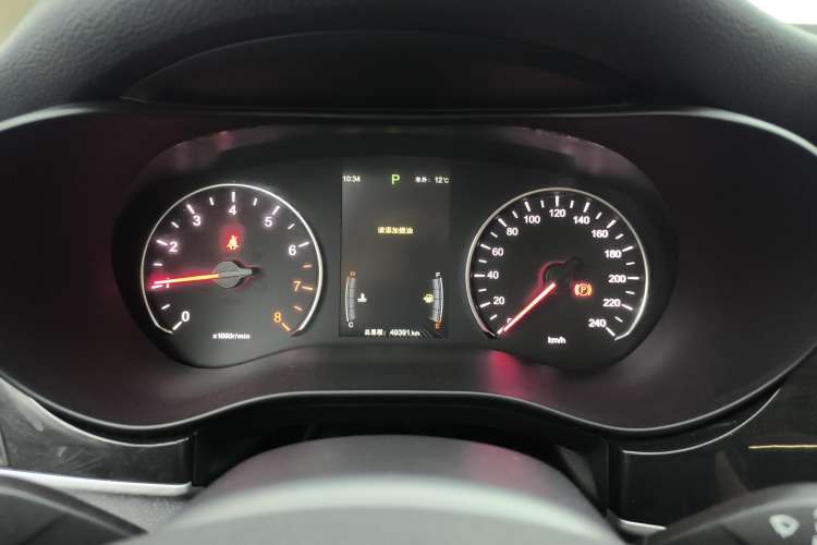 Used BYD Song MAX 2018 1.5T Automatic Smart Connect Flagship Model 6 Seats Instrument Cluster