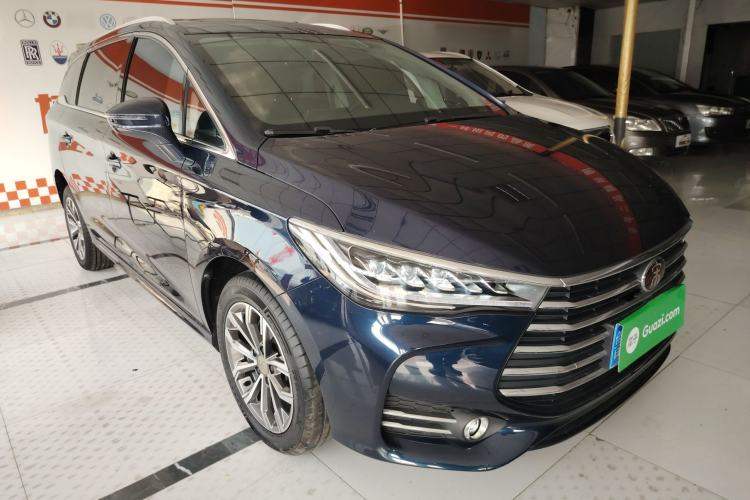 Used BYD Song MAX 2019 1.5T Automatic Smart Connect Ruiyi Sunroof Version 6 Seats China VI Standard Front Right 45 Deg