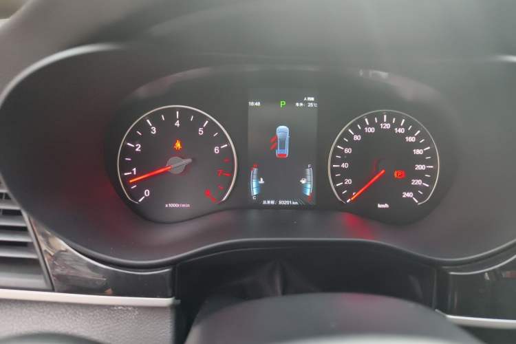 Used BYD Song MAX 2019 1.5T Automatic Smart Connect Ruiyi Sunroof Model 7 Seats China VI Standard Instrument Cluster