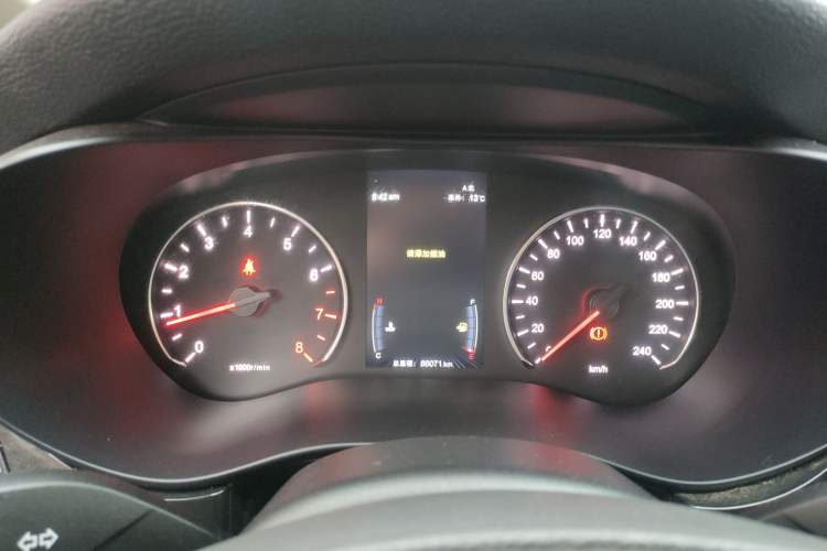 Used BYD Song MAX 2019 1.5T Manual Smart Connect Ruiyi Sunroof Model 7 Seats China VI Standard Instrument Cluster
