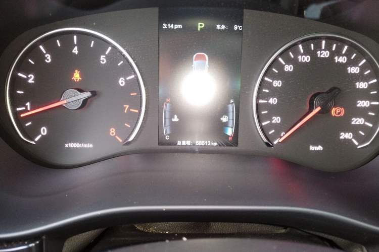 Used BYD Song MAX 2019 1.5T Automatic Smart Connect Ruiyi Sunroof Version 6 Seats China VI Standard Instrument Cluster