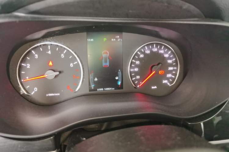 Used BYD Song MAX 2019 1.5T Automatic Smart Connect Ruiyi Sunroof Version 6 Seats China VI Standard Instrument Cluster