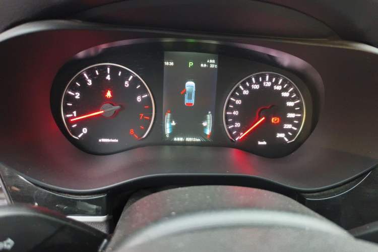 Used BYD Song MAX 2019 1.5T Automatic Smart Connect Ruiyi Sunroof Model 7 Seats China VI Standard Instrument Cluster