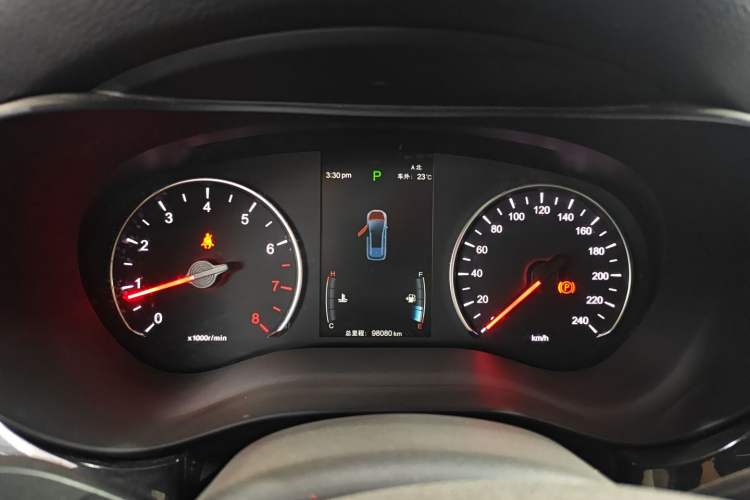 Used BYD Song MAX 2019 1.5T Automatic Smart Connect Ruiyi Sunroof Version 6 Seats China VI Standard Instrument Cluster