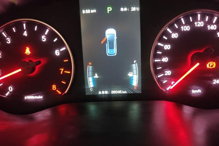 Used BYD Song MAX 2019 1.5T Automatic Smart Connect Ruiyi Sunroof Version 6 Seats China VI Standard Instrument Cluster