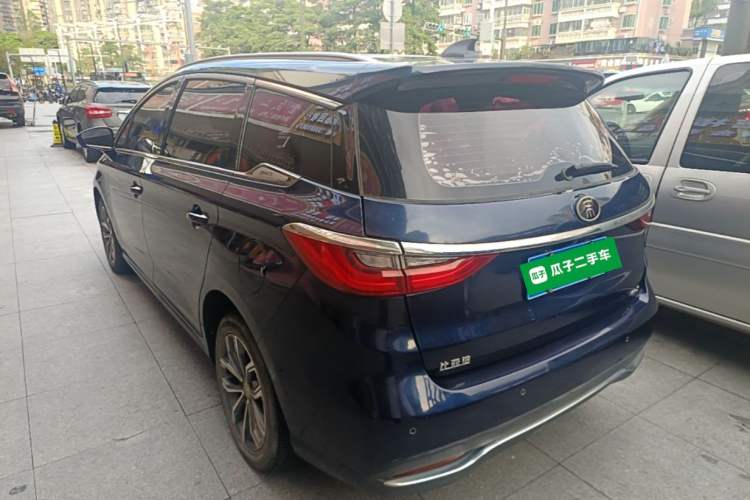 Used BYD Song MAX 2019 1.5T Automatic Smart Connect Ruiyi Sunroof Model 7 Seats China VI Standard Rear Left 45 Deg