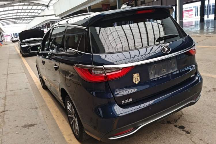 Used BYD Song MAX 2019 1.5T Automatic Smart Connect Ruiyi Sunroof Model 7 Seats China VI Standard Rear Left 45 Deg