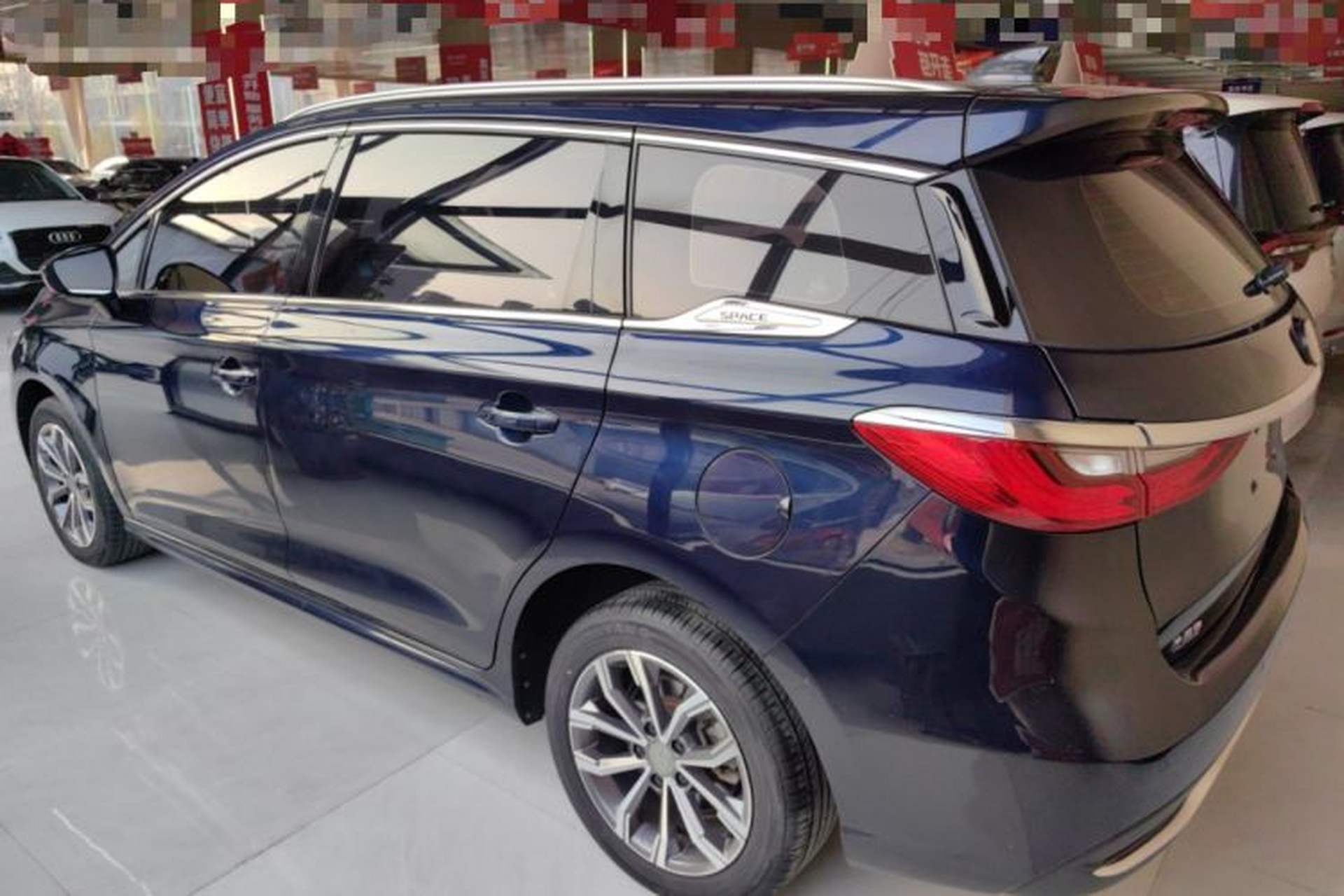 Used BYD Song MAX 2019 1.5T Automatic Smart Connect Ruiyi Sunroof Model 7 Seats China VI Standard Rear Left 45 Deg
