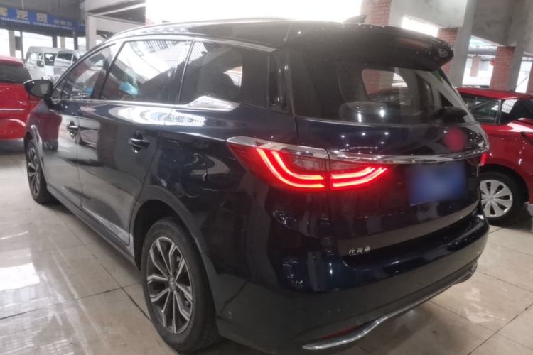 Used BYD Song MAX 2019 1.5T Automatic Smart Connect Ruiyi Model 7 Seats China V Emission Standard Rear Left 45 Deg