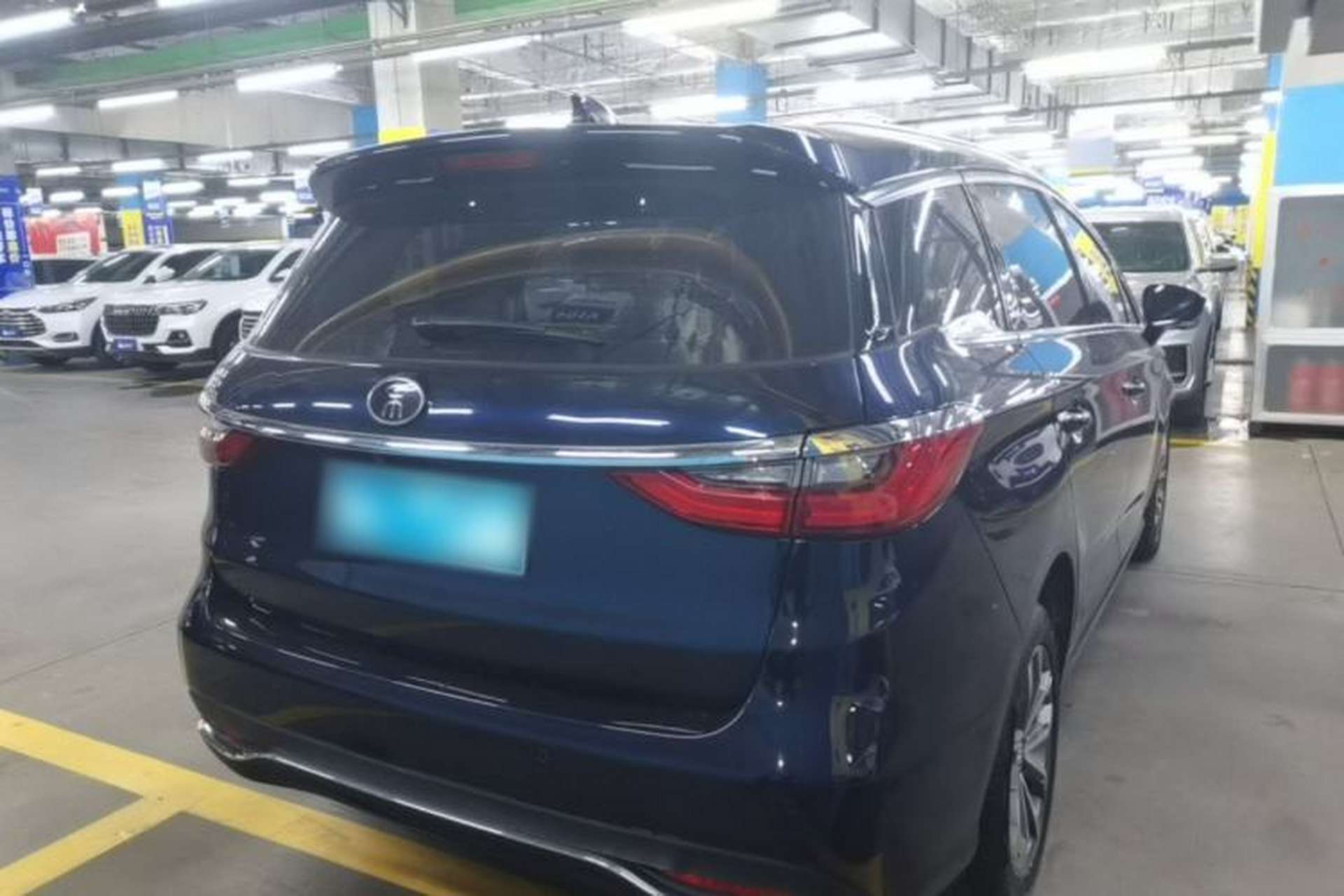 Used BYD Song MAX 2019 1.5T Automatic Smart Connect Prestige Model 6 Seats China VI Standard Rear Right 45 Deg