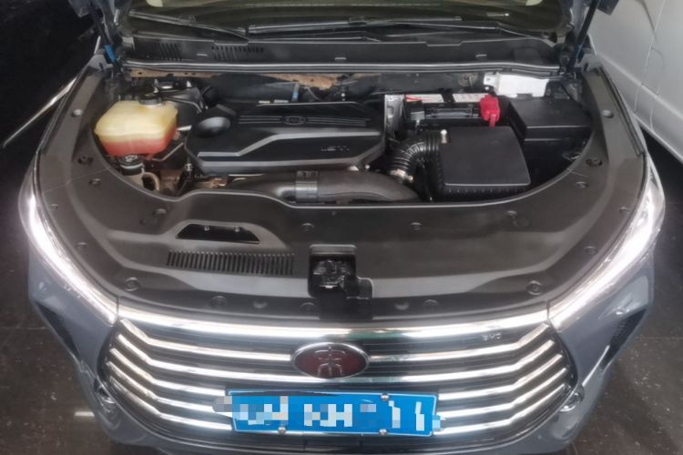 Used BYD Song MAX 2019 1.5T Automatic Smart Connect Ruiyi Sunroof Model 7 Seats China VI Standard Engine Bay