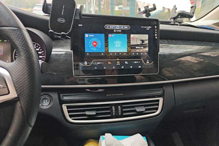 Used BYD Song MAX 2019 1.5T Automatic Smart Connect Ruiyi Model 7 Seats China V Emission Standard Audio And AC Panel