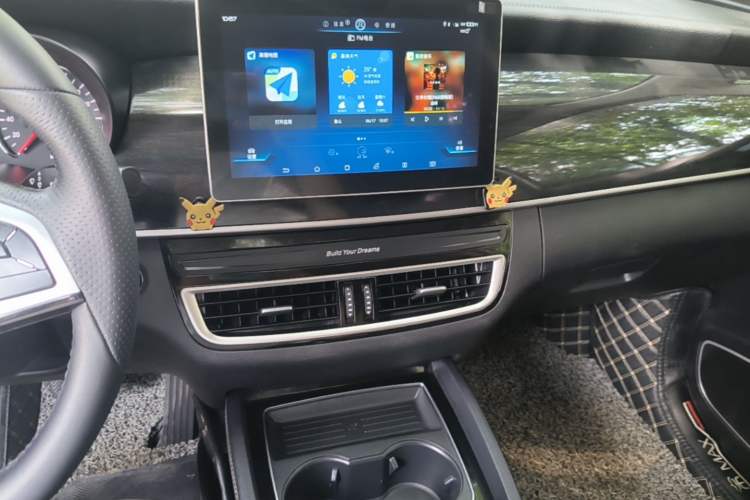 Used BYD Song MAX 2019 1.5T Automatic Smart Connect Ruiyi Sunroof Version 6 Seats China VI Standard Audio And AC Panel