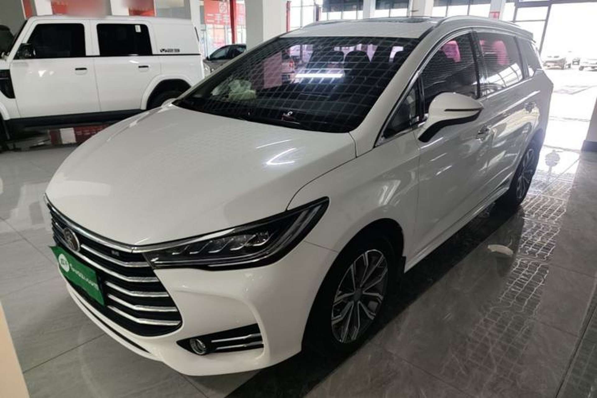 Used BYD Song MAX 2019 1.5T Automatic Smart Connect Ruiyi Sunroof Model 7 Seats China VI Standard Front Left 45 Deg