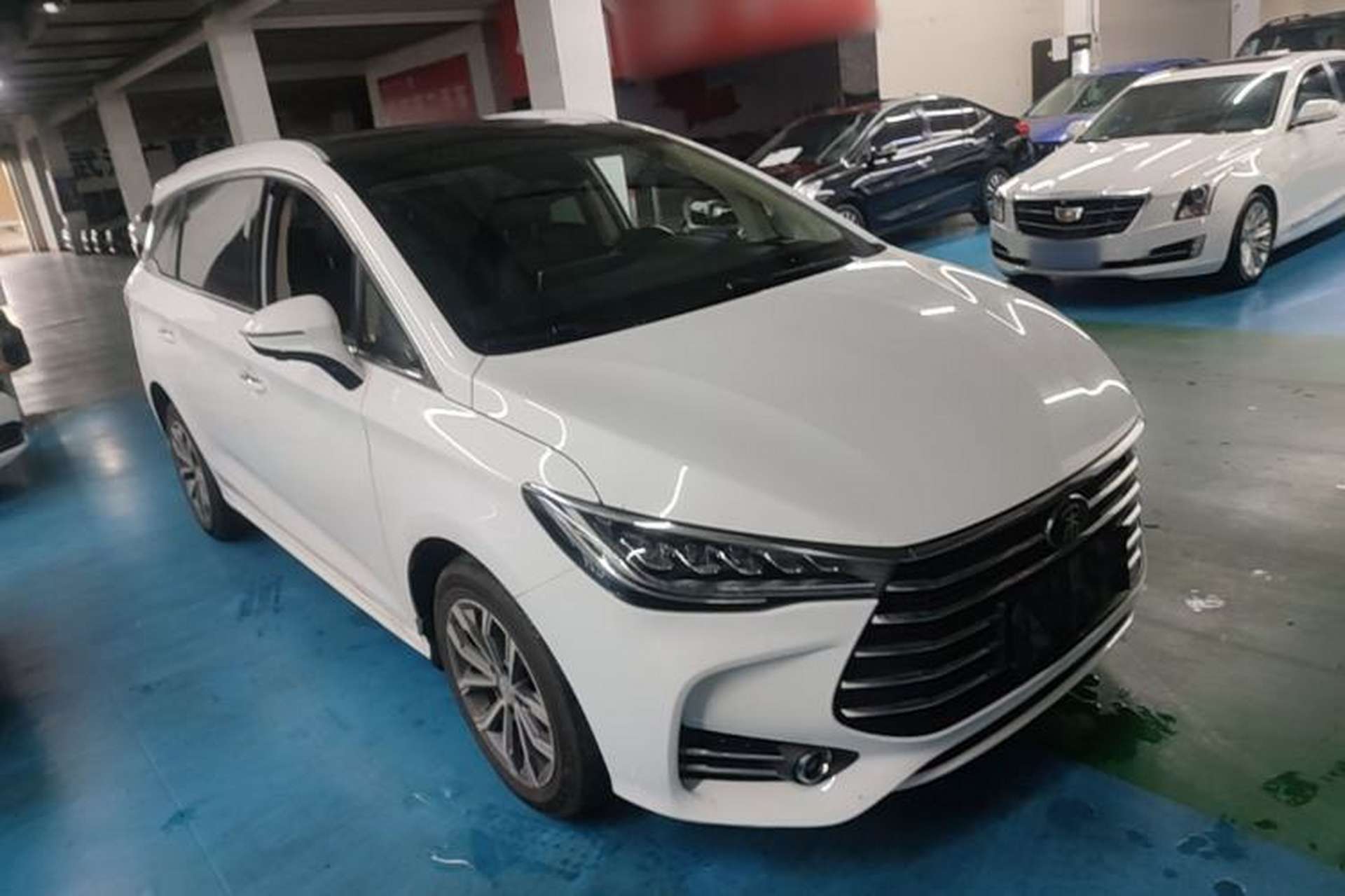 Used BYD Song MAX 2019 1.5T Automatic Smart Connect ZhiLian RuiDong 6 Seats China VI Standard Front Right 45 Deg