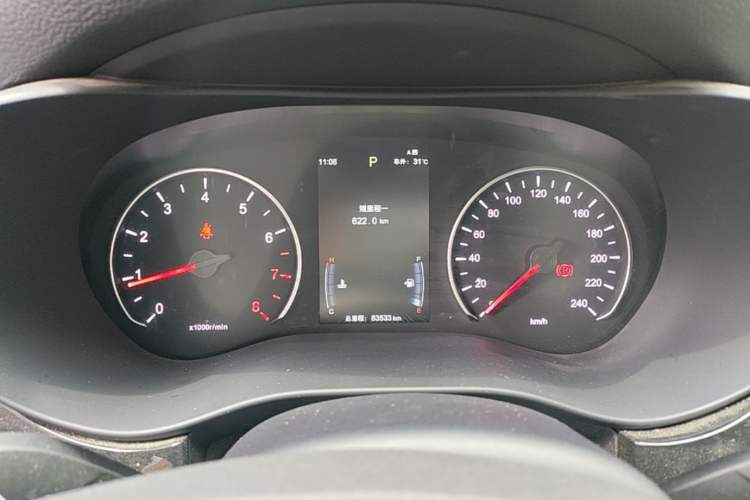 Used BYD Song MAX 2019 1.5T Automatic Smart Connect Ruiyi Sunroof Model 7 Seats China VI Standard Instrument Cluster