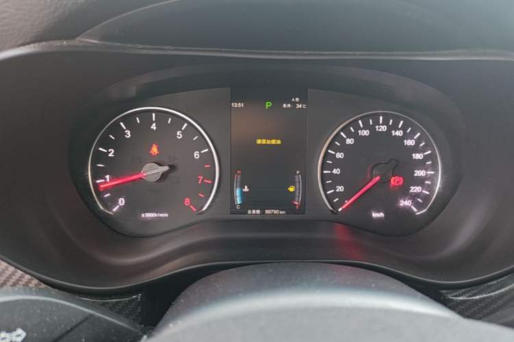 Used BYD Song MAX 2019 1.5T Automatic Smart Connect Ruiyi Sunroof Version 6 Seats China VI Standard Instrument Cluster