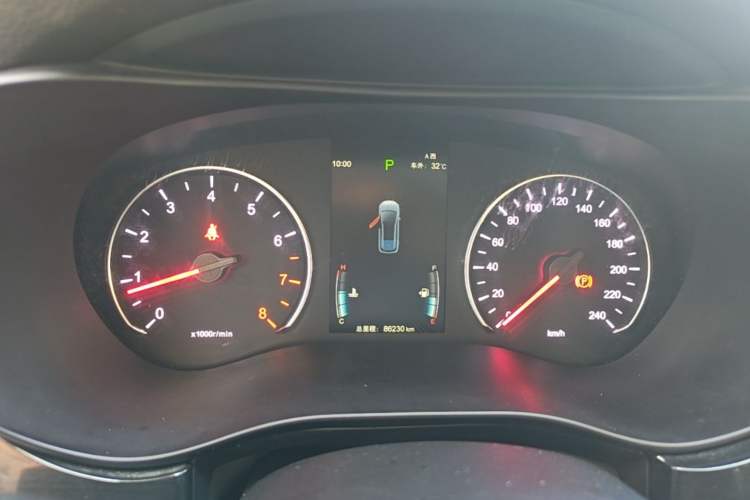Used BYD Song MAX 2019 1.5T Automatic Smart Connect Ruiyi Sunroof Model 7 Seats China VI Standard Instrument Cluster
