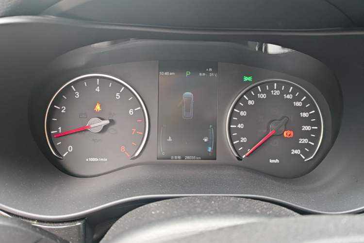 Used BYD Song MAX 2019 1.5T Automatic Smart Connect Ruiyi Sunroof Version 6 Seats China VI Standard Instrument Cluster