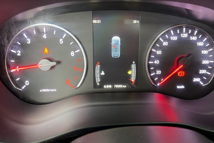 Used BYD Song MAX 2019 1.5T Manual Smart Connect Ruiyi Model 7 Seats China V Emission Standard Instrument Cluster