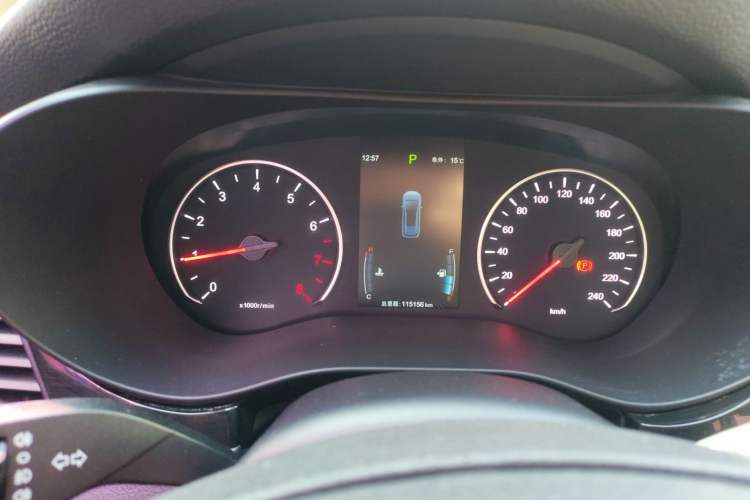 Used BYD Song MAX 2019 1.5T Automatic Smart Connect Ruiyi Sunroof Version 6 Seats China VI Standard Instrument Cluster