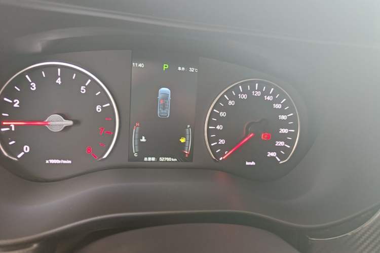 Used BYD Song MAX 2019 1.5T Automatic Smart Connect Prestige Model 6 Seats China VI Standard Instrument Cluster